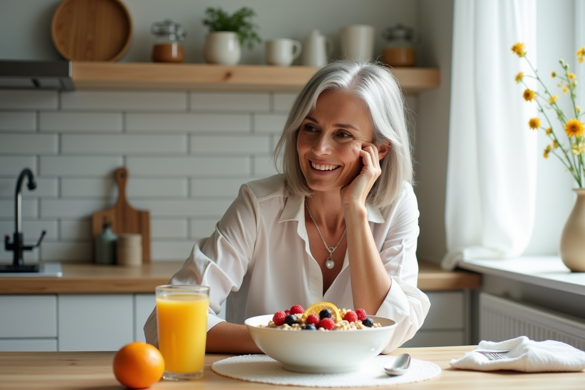 petit-déjeuner sain